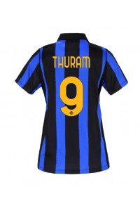 Inter Milan Marcus Thuram #9 Fotballdrakt Hjemme Klær Dame 2026-27 Korte ermer